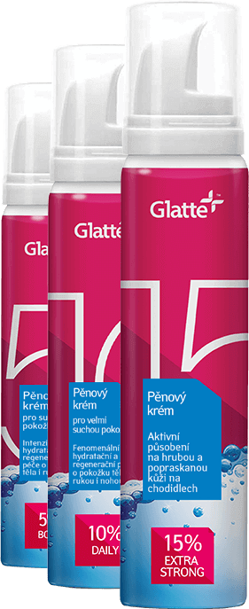 3 types of Glatte cream