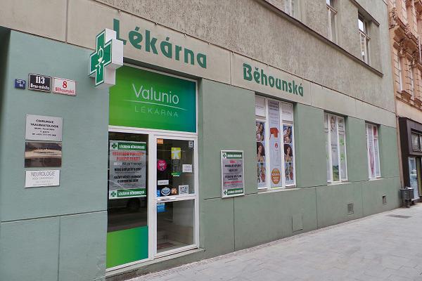 Lékárna Běhounská, Brno